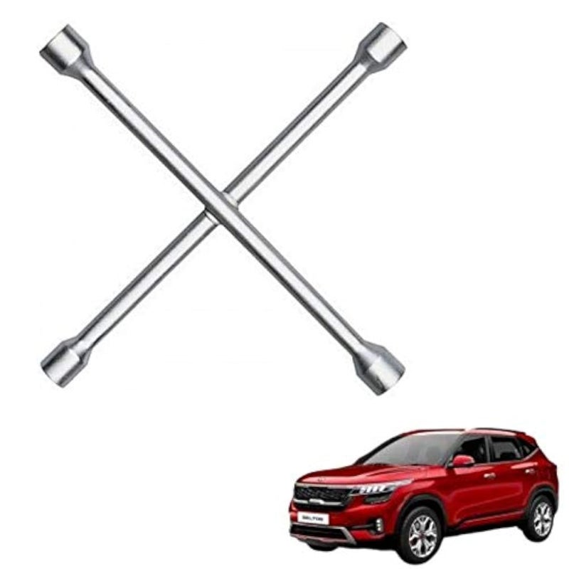 Autokaar 4 Way Car Tyre Screws Wrench Wheel Pana Spanner (17 x 18 x 19 x 21 mm) for KIA Seltos - Image 3