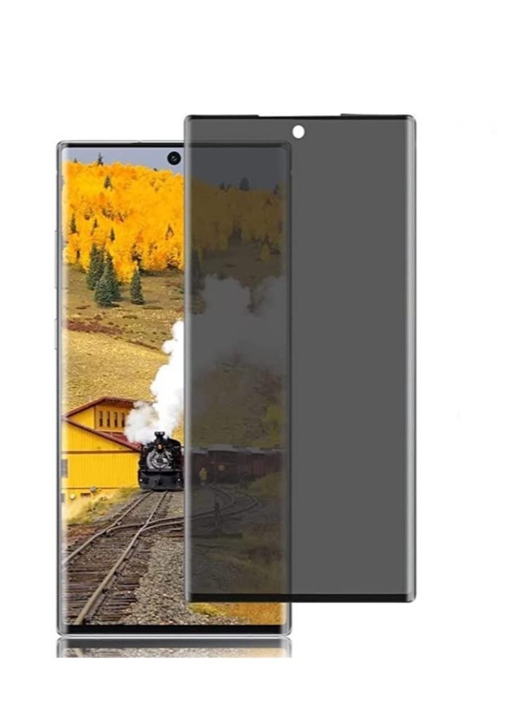 راكسوم واقي شاشة للخصوصية لهاتف سامسونج S22 ألترا - عمر أطول بعشر مرات من الزجاج المقوى - يمكنك تركيبه بنفسك (عبوة من قطعتين) - Image 1