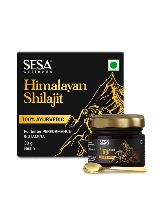 Sesa SESA Himalayan Shilajit Original 30 g Shilajeet Resin -100% Ayurvedic Helps boost Strength, Endurance & Immunity with 70%+ Fulvic Acid (Contains Lab Certificate), 30 g - Image 1