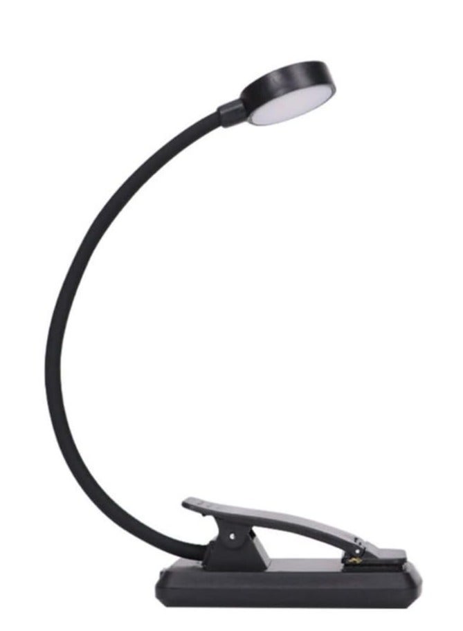 YUNSYE Book Light Rechargeable Book Reading Light Lamp, LED Book Light for Reading in Bed - Eye Caring Adjustable Brightness 3 Color Temperatures 12+ Hours Runtime, USB Reading Light for kids styding - Image 1