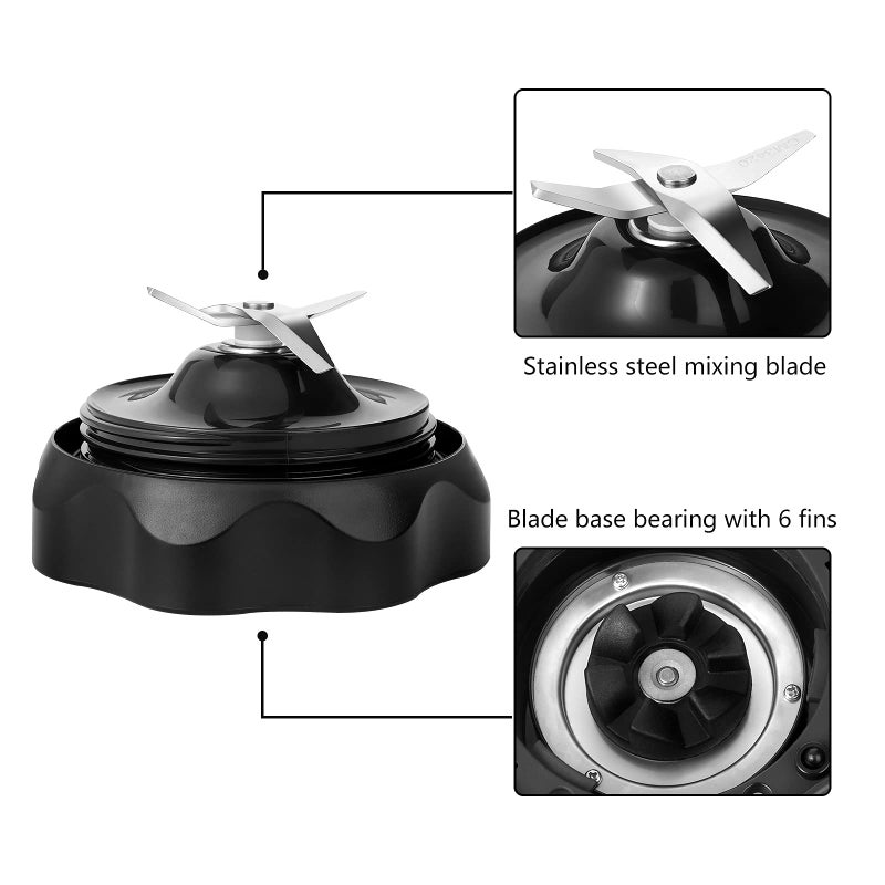 ELIUNG Pro 1000 Blender Blade Replac For Nutribullet Blender Combo Pro 1000 and Select 2.0 Blender Replacement Parts for Easy Twist Blade - Image 3