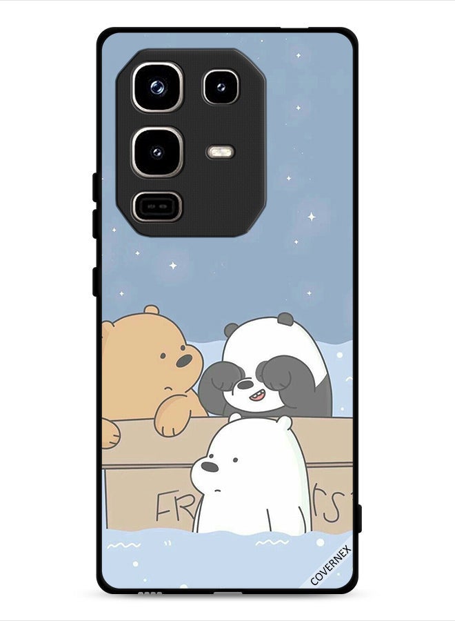 Covernex Infinix Note 50 Pro 4G Protective Case Cover Bear Friends - Image 1
