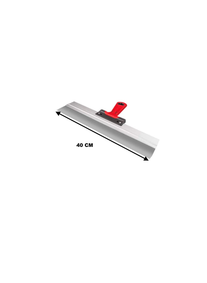 Beorol SFS40-40cm Stainless Steel Scraper with Rubber Handle - Image 3