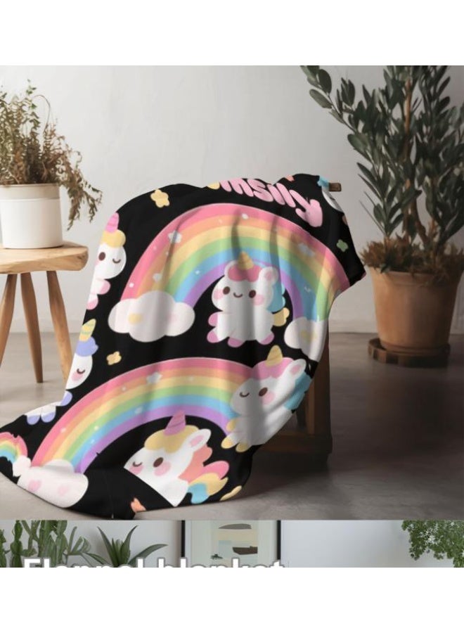 عام بطانية رقيقة من الفانيلا (حرارة ومريحة، ومناسبة للنوم واستخدام اللعبة والغبار والرمل) 150 سم * 200 سم - 441 - Image 3