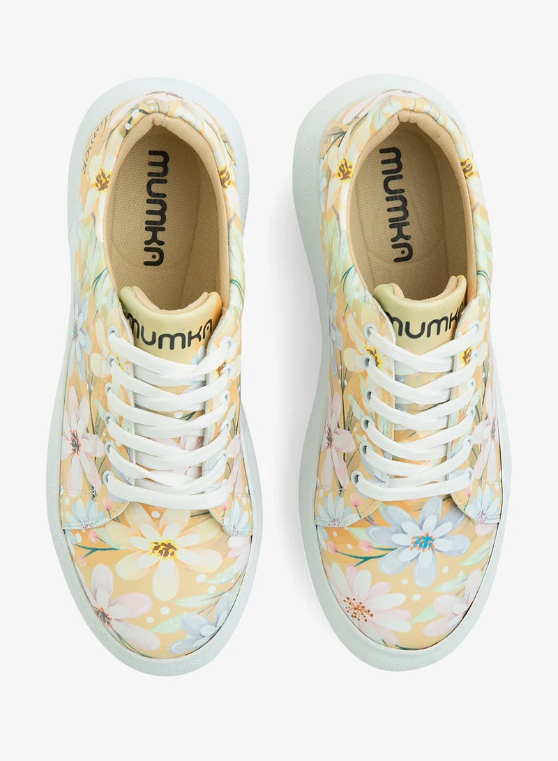 Mumka Flower Power Flower Power Sneakers for Women | Best Price UAE