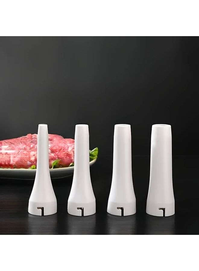 Hand Push Sausage Stuffer 1 Set Manual Sausage Filler Sturdy Meat Injector Leak Proof Comfortable Grip for Home and Restaurant Use - Image 3