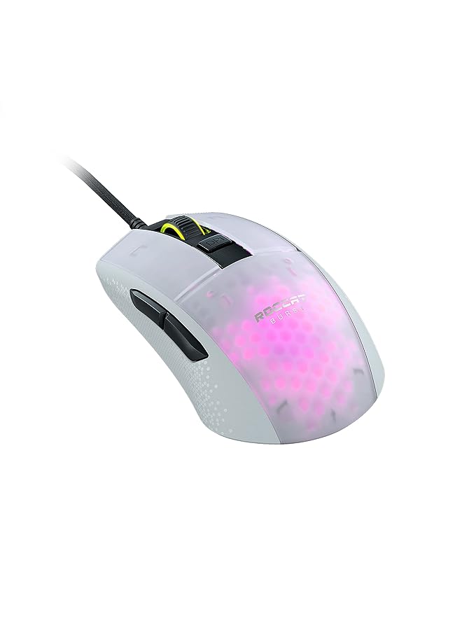 ROCCAT Burst Pro Mouse White Eu Packaging Pc - Image 1