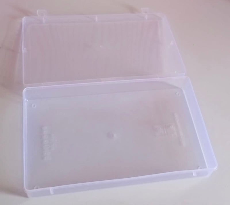 Generic Generic Transparent Commercial Storage Box 24 x 14 x 35 cm 4 pcs - Image 4