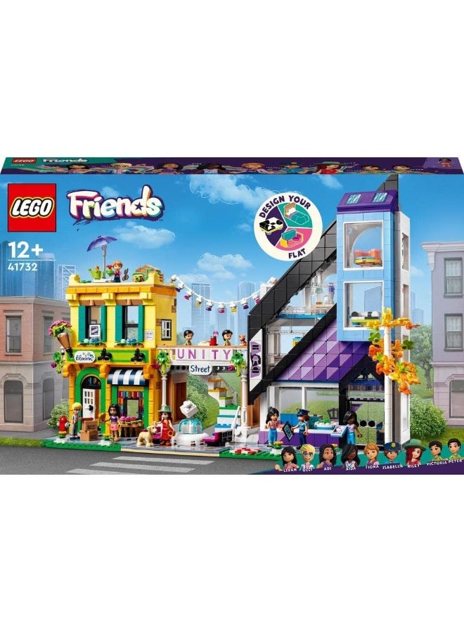 LEGO Friends Downtown Flower and Design Stores 41732 Building Toy Set (2,010 Pieces) - Image 4