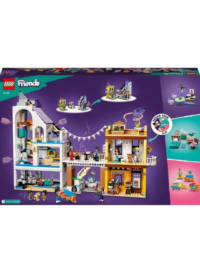 LEGO Friends Downtown Flower and Design Stores 41732 Building Toy Set (2,010 Pieces) - Image 5