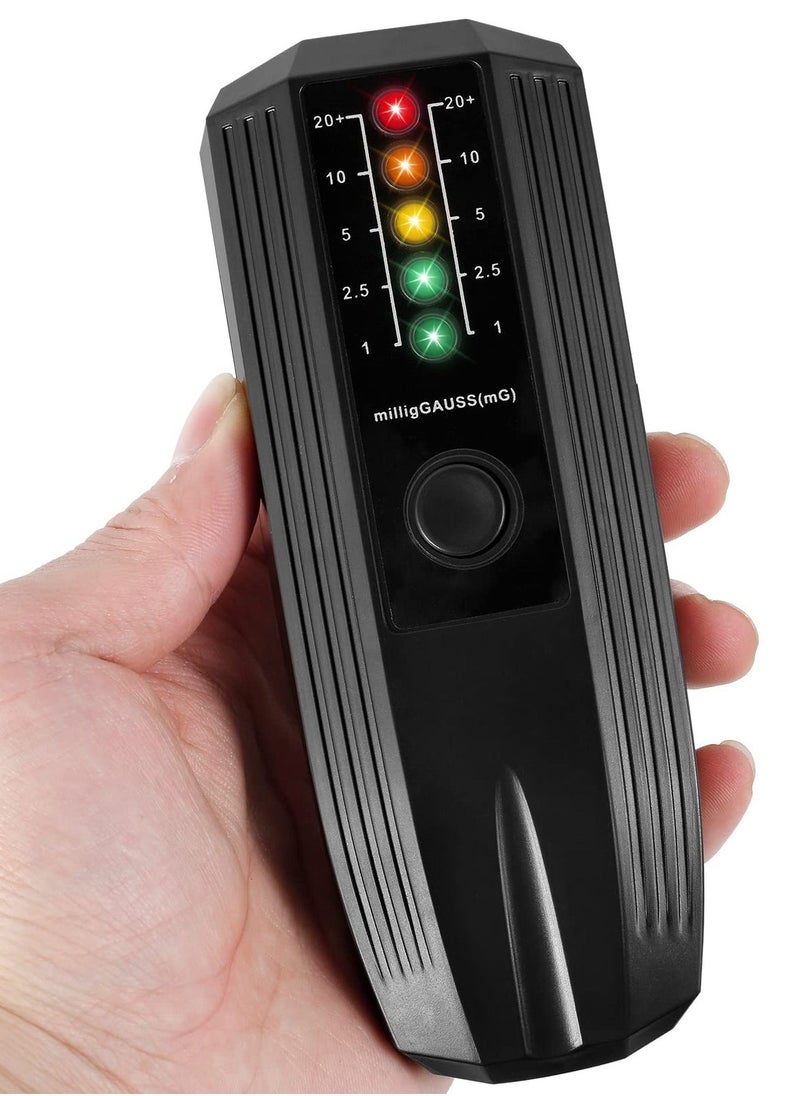 Generic EMF Meter High Accuracy Electromagnetic Field Radiation Detector Battery Powered Electric EMF Detector Ghost Hunting Paranormal Equipment Tester for Industrial Construction NO BATTERY  - Image 1