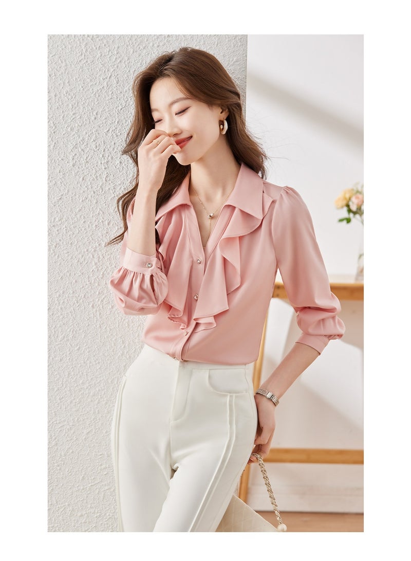 Shougu New Style Casual Women's Professional Commuting Shirt  - Image 2