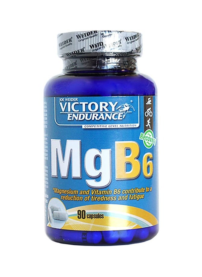 Weider Weider MGB6 – 90 Capsules – Magnesium + Vitamin B6 Supplement  - Image 5