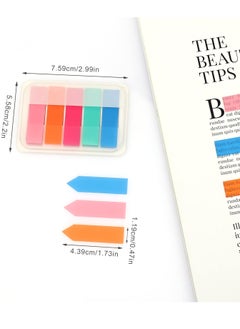 SYOSI 750pcs Index Tabs Flags, Self-Adhesive Sticky Tabs Page Tabs Writable Book Markers Page Flags for Reading Index, File Folders, Book Notes - Easy to Remove (Candy Color)  - Image 4