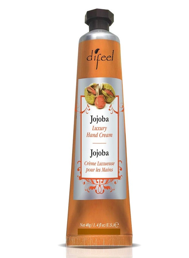 Difeel Luxury Moisturizing Hand Cream - Jojoba with Vitamin E Oil and 100% Pure Oil 1.4 ounce (6-Pack) - Image 1