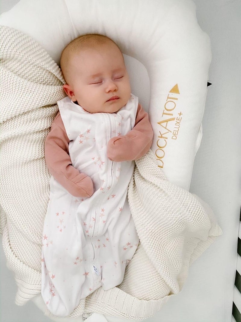 Ely's & Co. Baby Wearable Blanket - Baby Sleep Sack 100% Knit Cotton - Sleep Sack 6-12 Months - Comfy Soft Lightweight, 2-Pack Set Pink For Baby Girl - Image 5