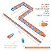 Abodhu 8Pcs 24Links Fidgets Wacky Tracks Fidget Toys for Kids Valentines Day Gifts Classroom Gifts School Easter Stocking Stuffers Plastic Sensory Autism Snap Fidget Click Snake Toys for Adults Travel 11inch - Image 2