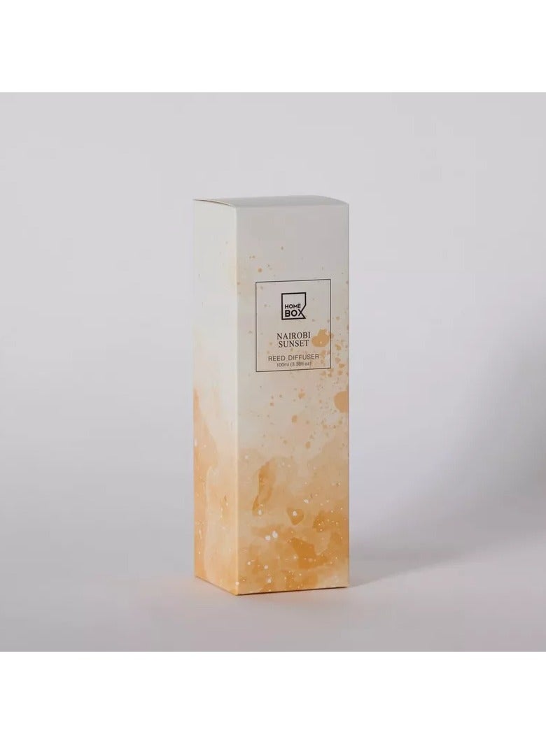 Home Box Garden Nairobi Sunset Reed Diffuser - 100 ml  - Image 5