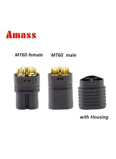 SoloGood 5Pairs Amass Mt60 3.5Mm 3 Pins Bullet Connector Male Female With Housing For Rc Esc Motor Car Boat Quad Project  - Image 4