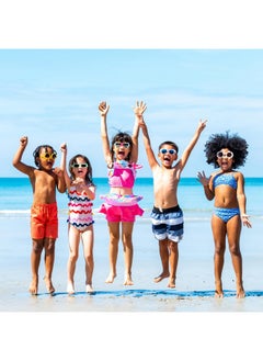 ذا سي ويد باث كو. شركة Seaweed Bath Co. Kids Mineral Spf 50 بخاخ واقي من الشمس واسع الطيف 6 أونصة (عبوة من 2) معطرة بالبابايا، مقاومة للماء، تركيبة حساسة خالية من الدموع مع أكسيد الزنك، أعشاب بحرية قوس قزح، بطيخ  - Image 5