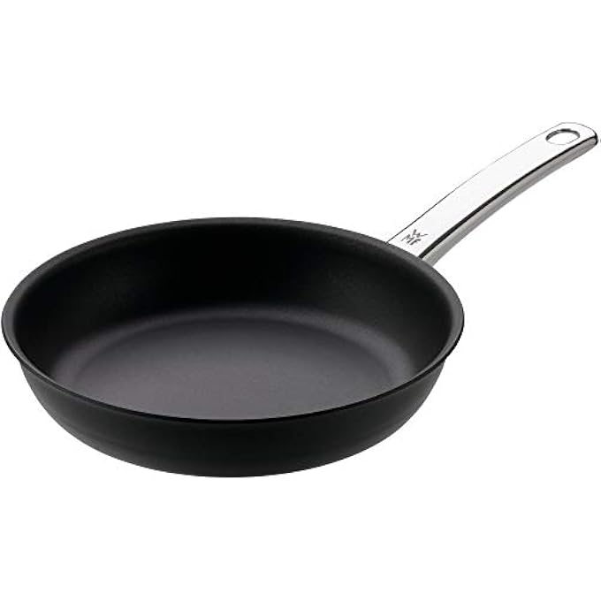 WMF Steak Profi Round Fry Pan NonStick Pan 24Cm Aluminum Core Stainless Steel Handle Perfect Cooked Meat  Steak Black - Image 1