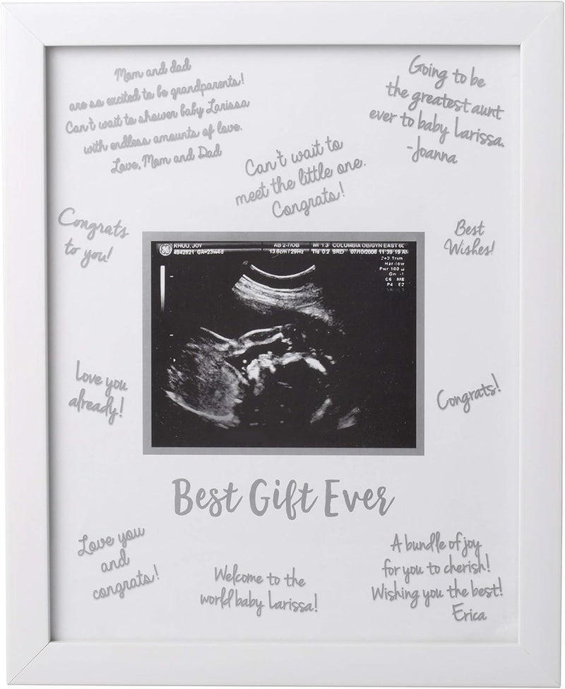 Tiny Ideas Sonogram Signature Frame Guest Book - Image 1