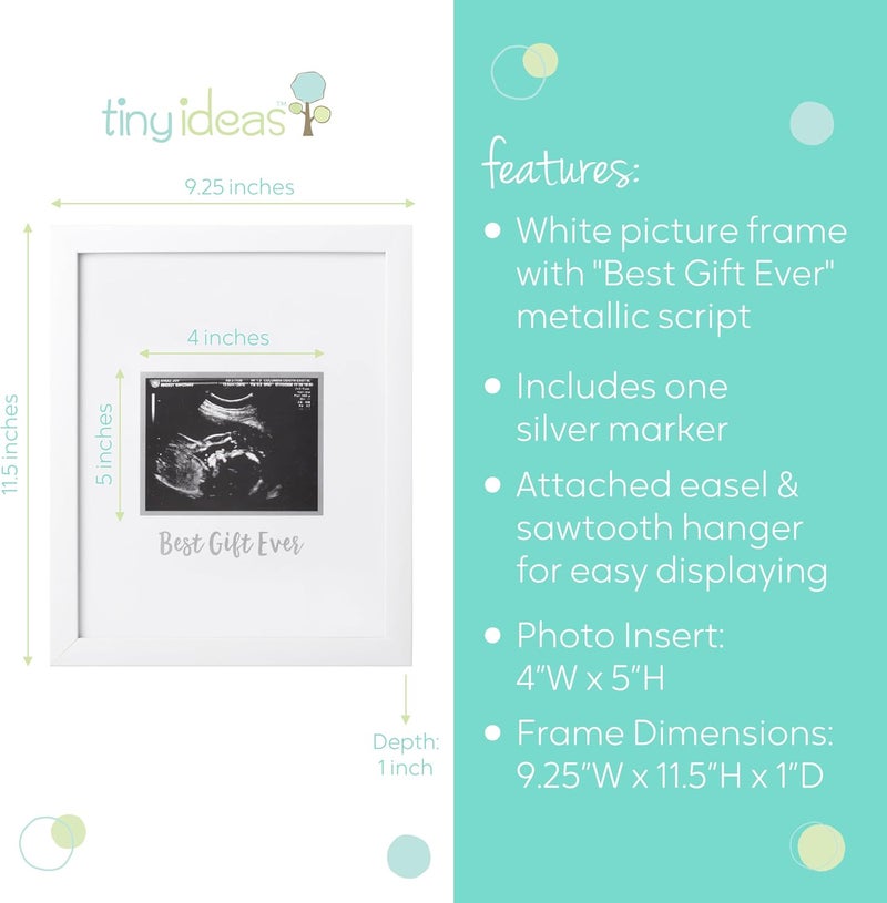 Tiny Ideas Sonogram Signature Frame Guest Book - Image 4