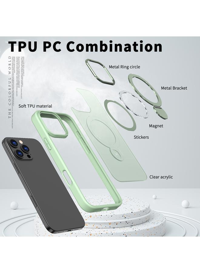 S-TOP Case For iPhone 15 Plus Wing Series Gen2 MagSafe Metal Ring Holder Phone Case - Image 5