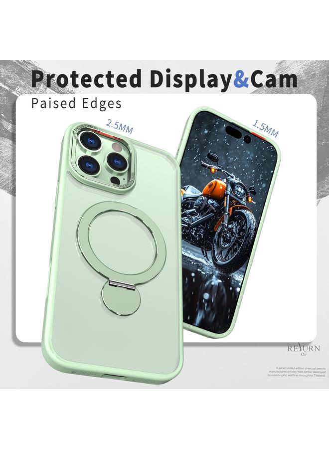 S-TOP Case For iPhone 15 Plus Wing Series Gen2 MagSafe Metal Ring Holder Phone Case - Image 4