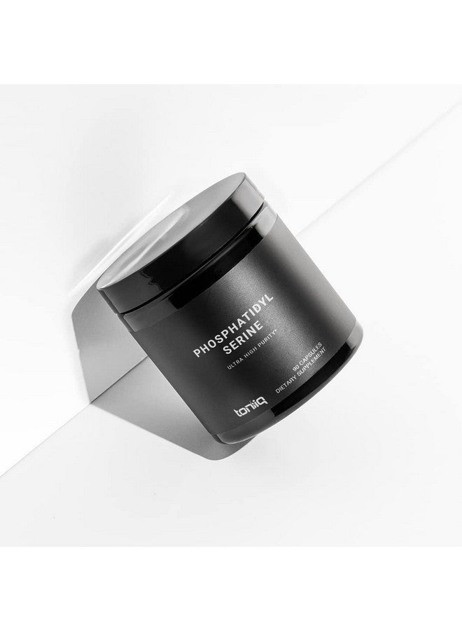 Toniiq Phosphatidylserine 400Mg Formula World’S First 50% Purity Highest Purity In The Us Soy Free Phosphatidylserine Supplement 90 Veggie Capsules - Image 3