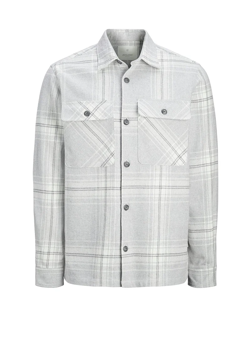 JACK & JONES Jprraymond Check Regular Fit Overshirt