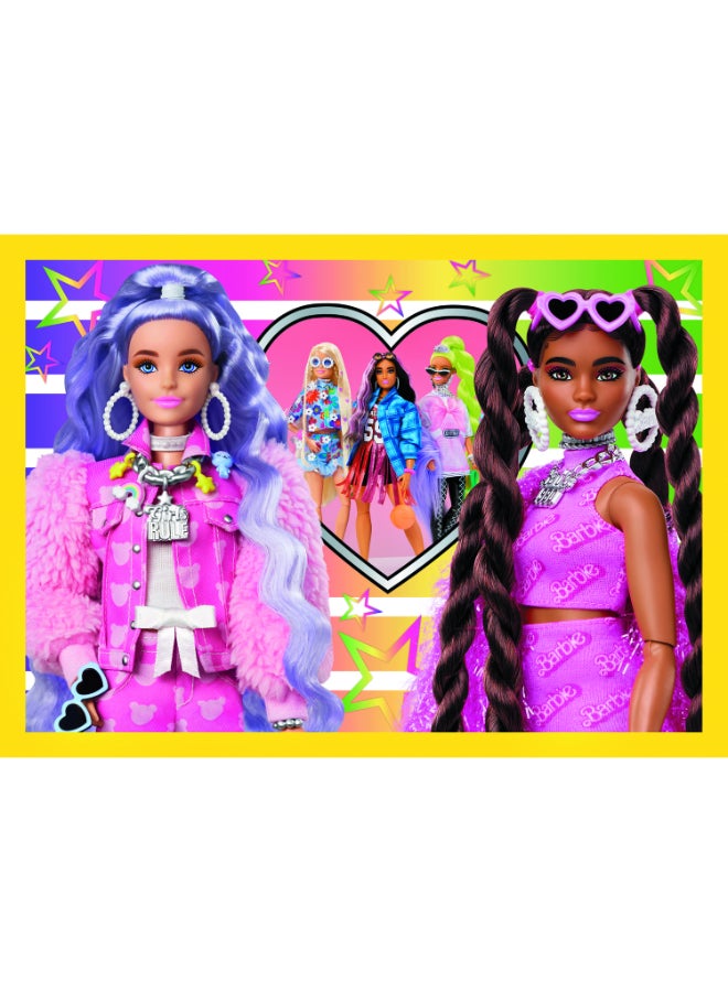 Trefl Puzzles - "4in1" - Happy world of Barbie / Mattel, Barbie - Image 3