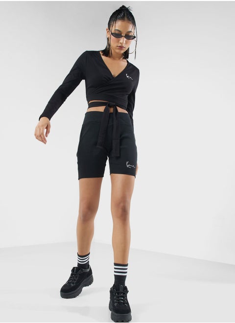 Small Signature Cycling Rib Shorts