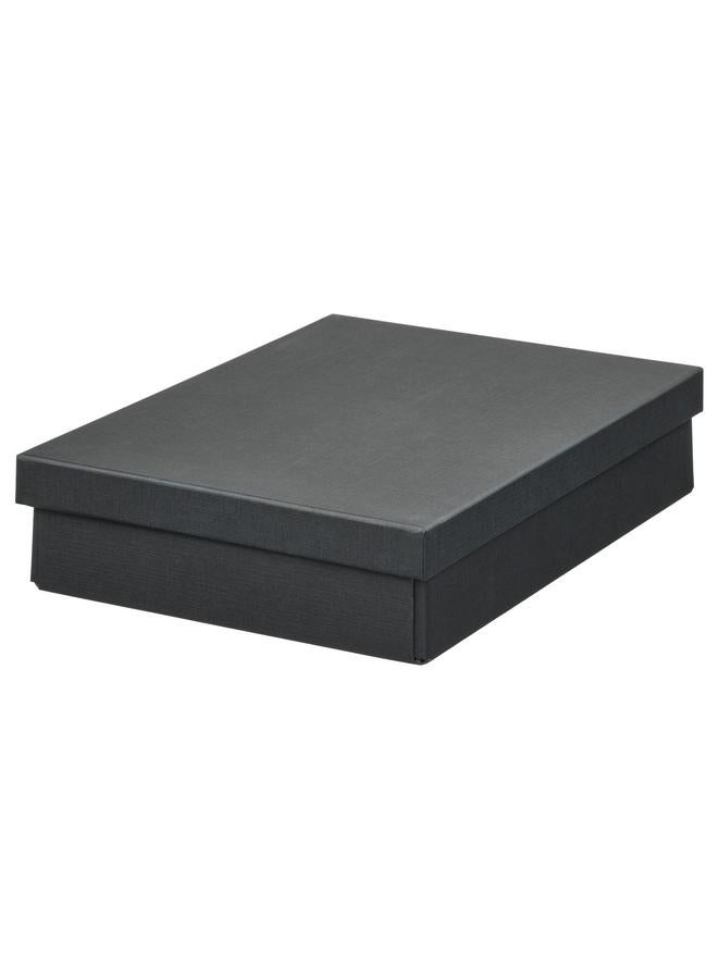 Green Tiger Storage Box With Lid, Anthracite, 25X35X8 Cm - Image 1
