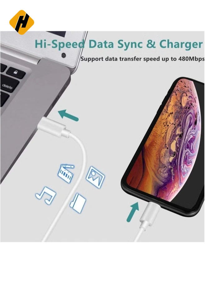 HuHa - Lightning Cable Fast Charging and Hi-Speed Syncing Cord Compatible with Apple iPhone X/XS/XR/XS Max/8/8 Plus/iPad - Image 1