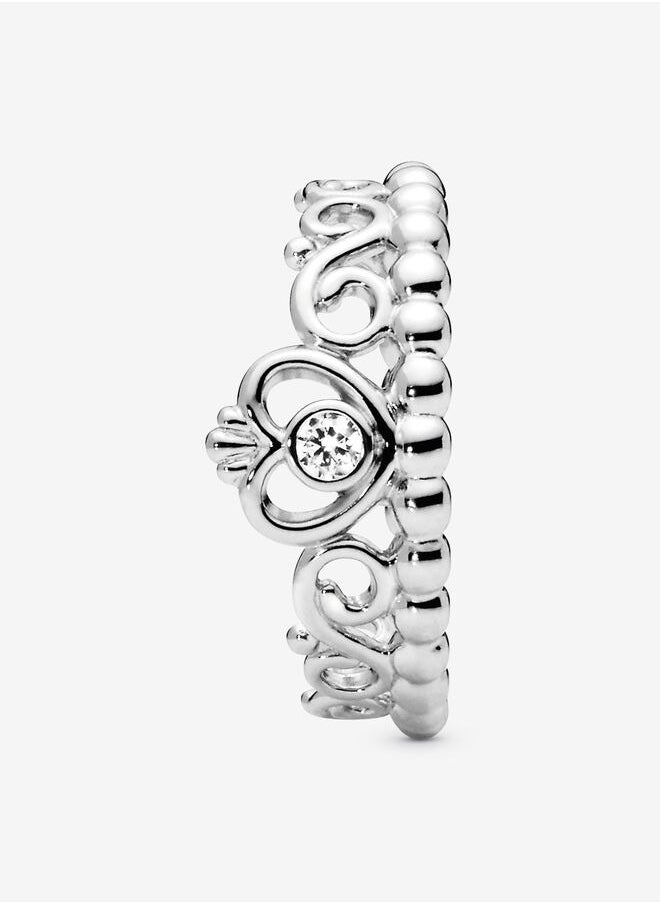PANDORA Princess Tiara Crown Ring, Size 60  - Image 5