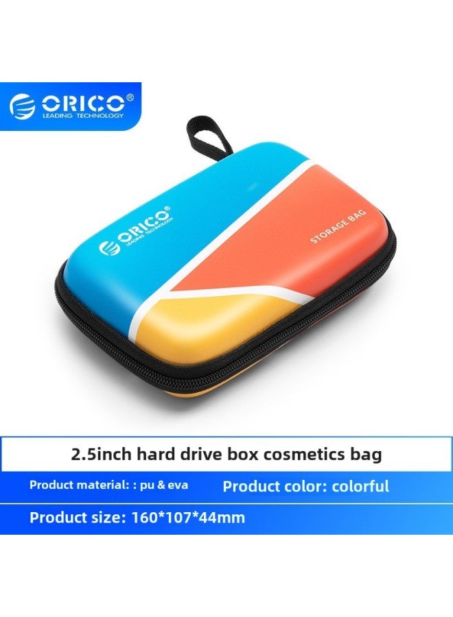 Mobile Hard Disk Storage Bag Mobile Hard Disk Protection Cover Hard Disk Packaging Box Hard Disk Storage Box Hard Disk Protection Box-Color:2.5 Inch Hard Disk Storage Bag [color] HXE25-CO  - Image 1