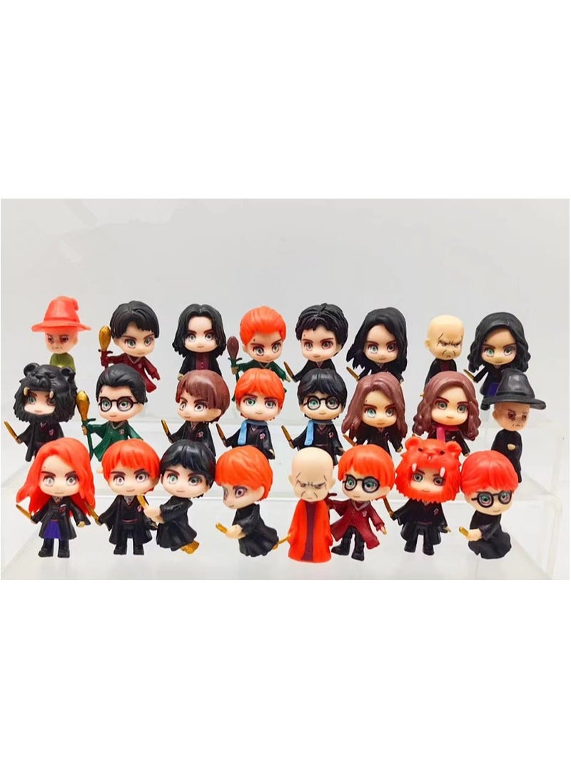 24 - هاري بوتر تويست تويست دمى التعامل مع س نسخة من كعكة هاري بوتر ديكور المشهد الحلي