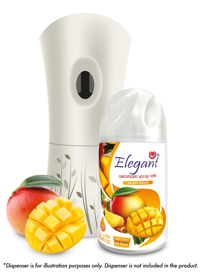 Elegant - 6 Piece Island Mango Automatic Refill Spray Set 250ml - Image 1