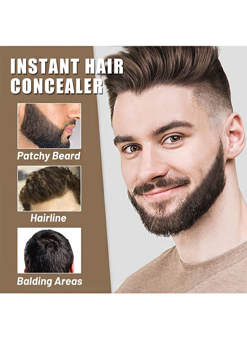 Sevich - Hair Root Concealer，Hair Mascara Hairline Powder 8g Instantly Hair Root Touch Up for Thinning Hairline Cover Up Conceals Hair Loss Thin Hair Receding Hairline Shadow Filler For Men & Women (Black) - Image 1