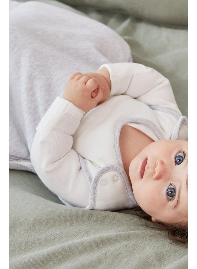 MORI Baby Unisex Premium Sleep Sack in Grey for Toddlers - 0.5 Tog Breathable Sleeping Bag - Suitable from 8.8lbs to 2 Years - Image 5