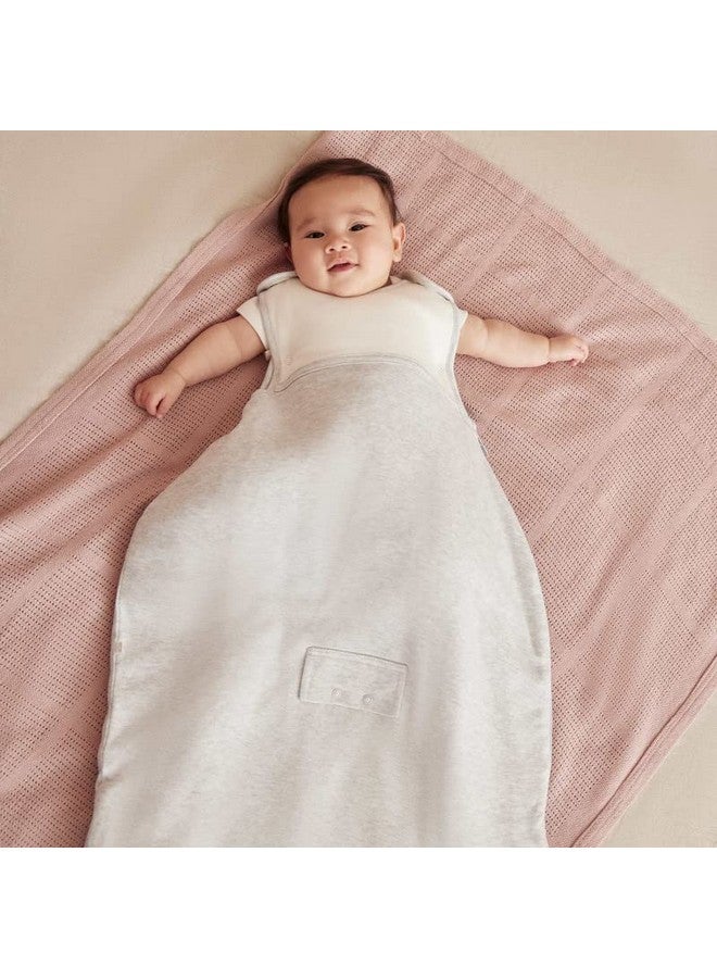 MORI Baby Unisex Premium Sleep Sack in Grey for Toddlers - 0.5 Tog Breathable Sleeping Bag - Suitable from 8.8lbs to 2 Years - Image 2