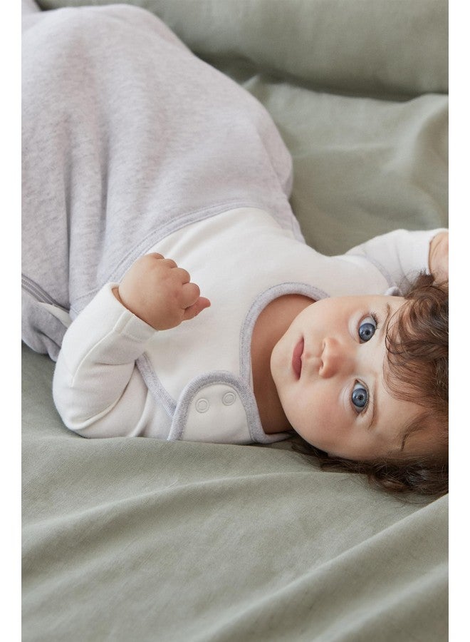 MORI Baby Unisex Premium Sleep Sack in Grey for Toddlers - 0.5 Tog Breathable Sleeping Bag - Suitable from 8.8lbs to 2 Years - Image 4