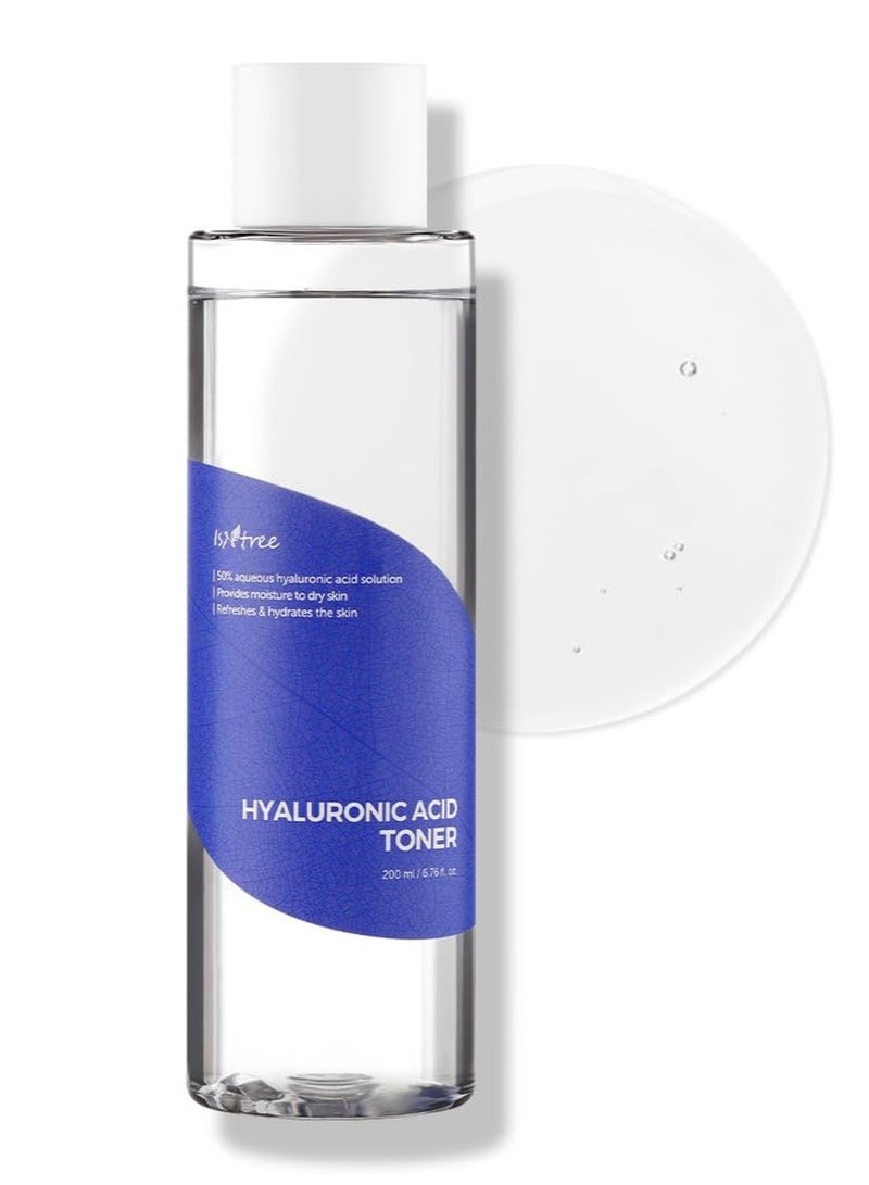 ايسنتري تونر حمض الهيالورونيك بلس 200 مل، ترطيب عميق للبشرة الجافة | ترطيب كامل ويحافظ على رطوبتها | قوام يشبه الأمبولة | منتجات العناية بالبشرة الكورية - Image 1