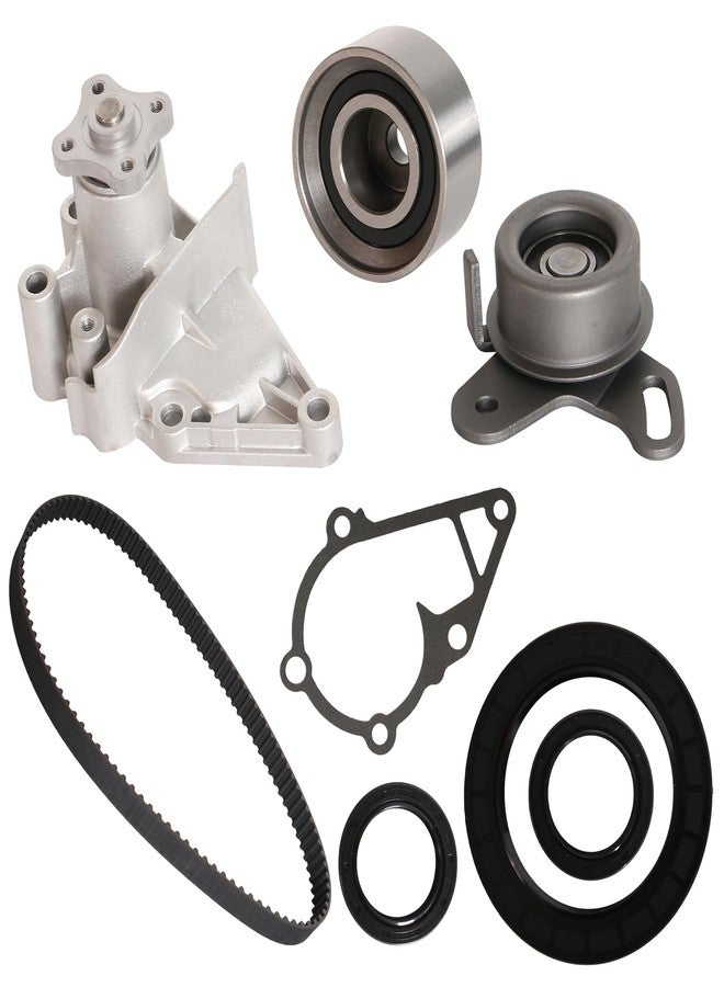 JAVOUKA Timing Belt Kit With Water Pump Fits for Hyundai Accent 2001-2011 For Kia Rio 2006-2011 For Rio5 2006-2011 L4 1.6L For Hyundai Accent 1996-1997 L4 1.5L OE#95282 95547 95546 AW9364 - Image 1