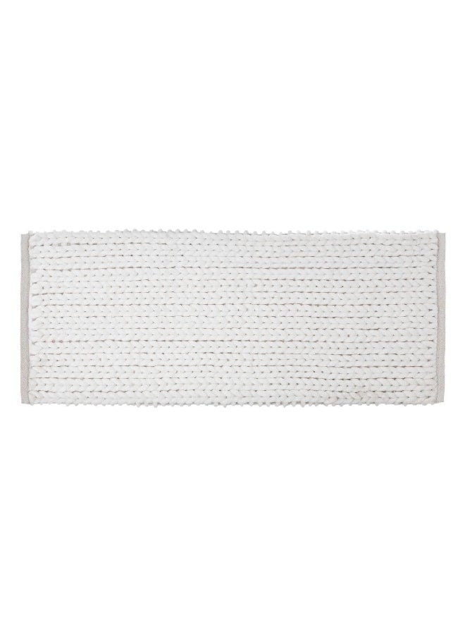 Five Simply Smart Thick Rectangular Bath Mat White 50 x 120 cm 174727A - Image 1
