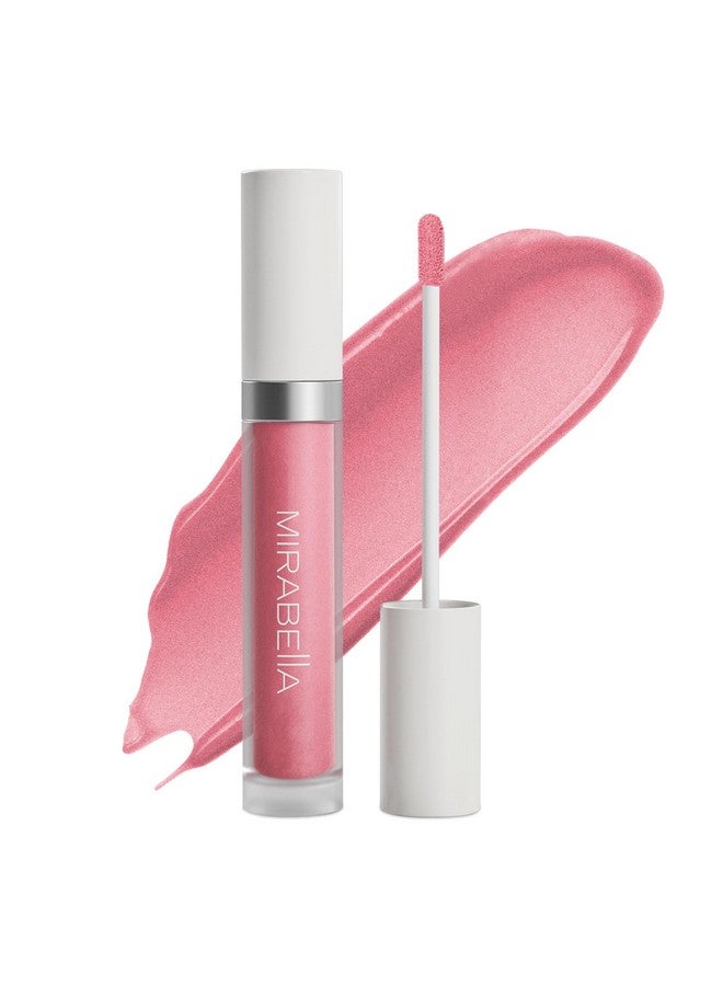 Mirabella Luxe Advanced Formula Moisturizing Lip Gloss, Long-Lasting Lip Gloss With A Glossy, Non-Sticky, And Shiny Finish Hydrates With Vitamin E, Jojoba, And Sweet Almond Oil, Posh - Image 1