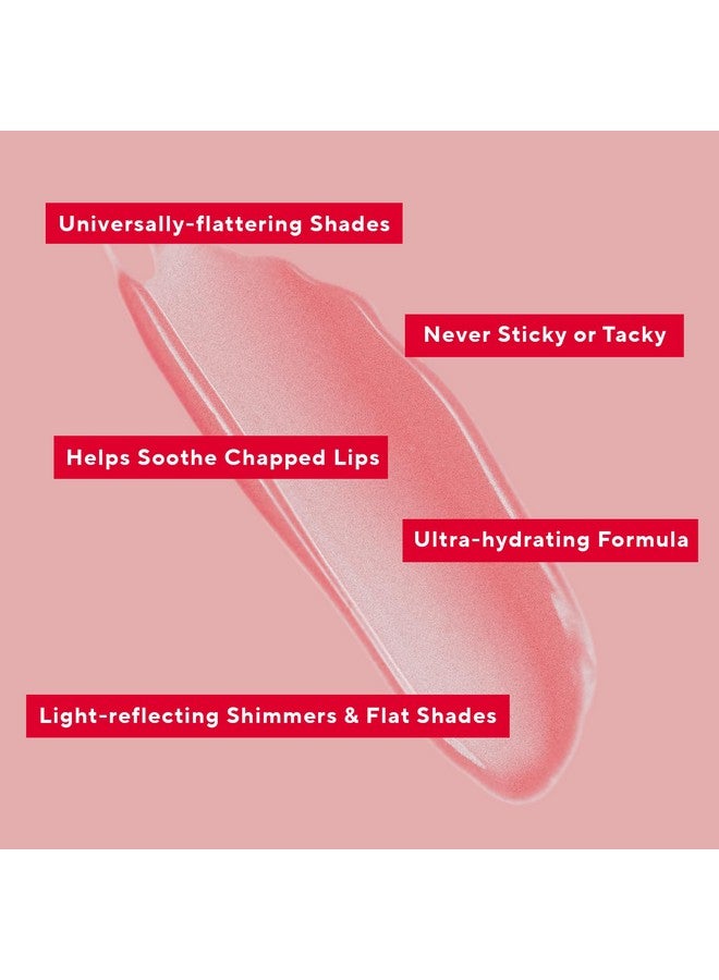 Mirabella Luxe Advanced Formula Moisturizing Lip Gloss, Long-Lasting Lip Gloss With A Glossy, Non-Sticky, And Shiny Finish Hydrates With Vitamin E, Jojoba, And Sweet Almond Oil, Posh - Image 2