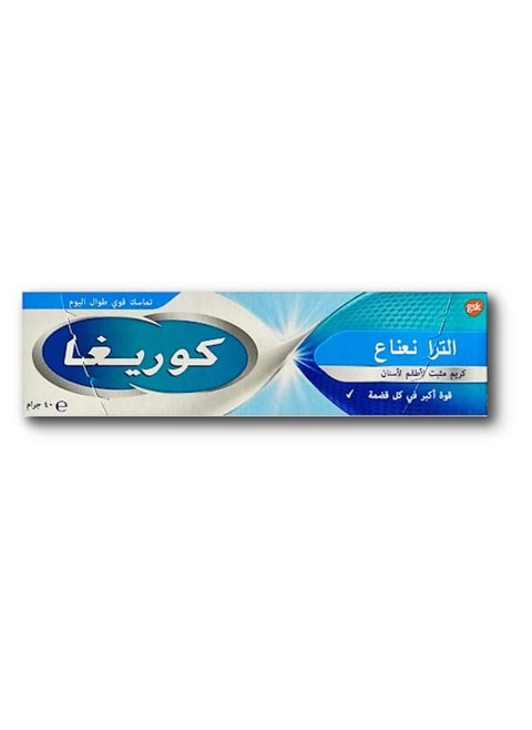 Corega Ultra Adhesive Cream Fresh Mint Flavour 40 g