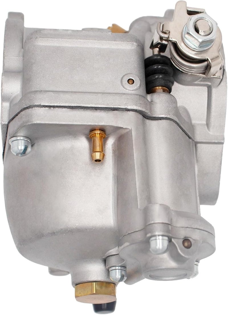 JIK New Super E Carburetor for Harley Big Twin & Sportster S&S Shorty Carb 11-0420 with Fuel Filter and Spark Plug - Image 4